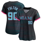 Limited Daxton Fulton Women's Miami Marlins 2025 City Connect Jersey - Black