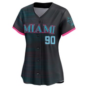 Limited Daxton Fulton Women's Miami Marlins 2025 City Connect Jersey - Black