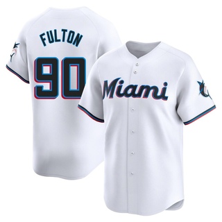 Limited Daxton Fulton Youth Miami Marlins Home Jersey - White